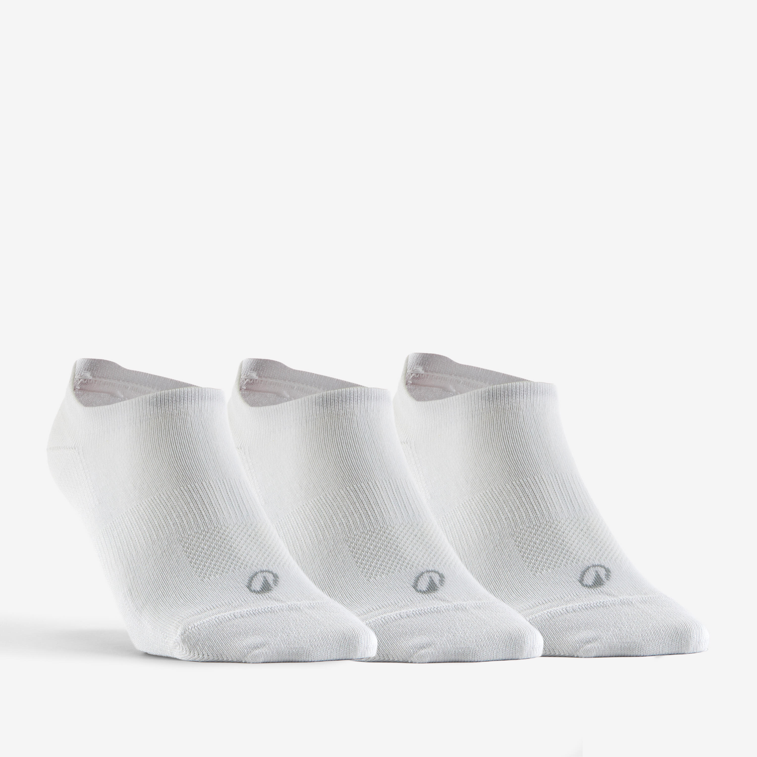 DECATHLON MEIAS DE CANO BAIXO RS 160 BRANCO (3 PARES)