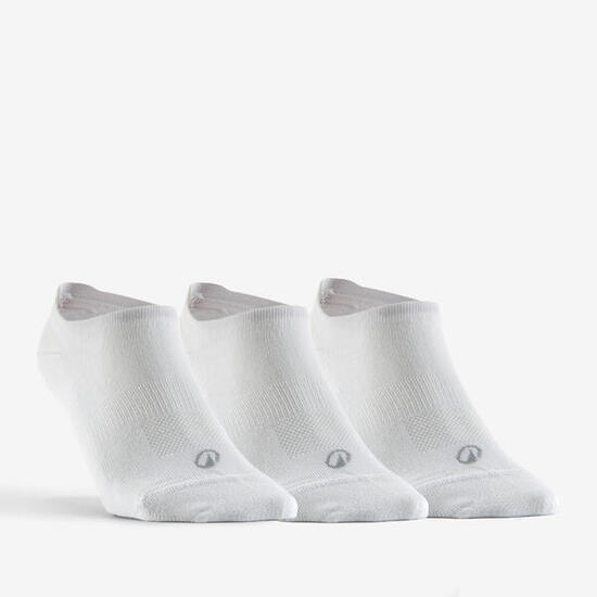 CHAUSSETTES DE SPORT BASSES RS 160 BLANC LOT DE 3.