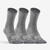 CHAUSSETTES DE SPORT HAUTES RS 160 GRIS LOT DE 3
