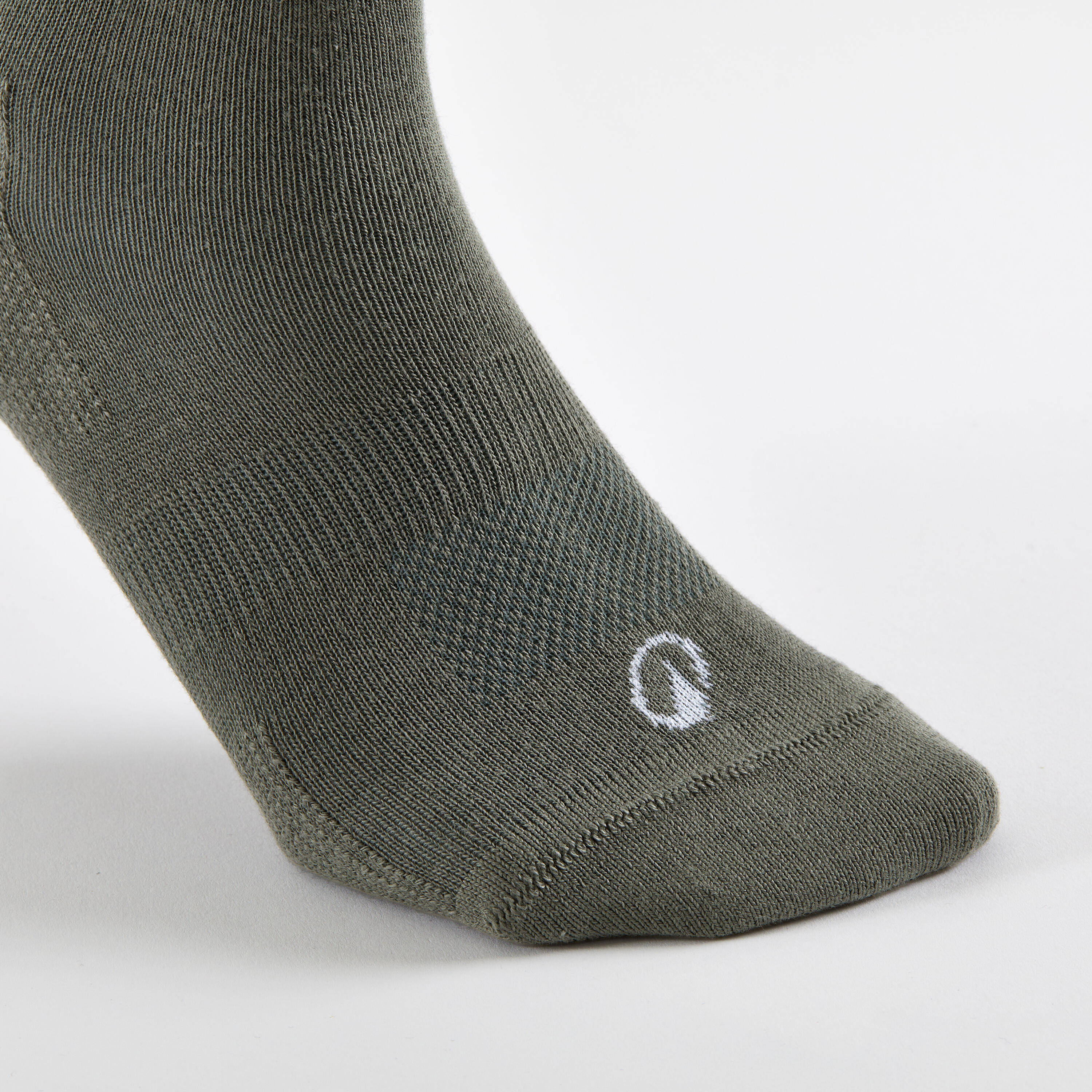 Mid Sports Socks Tri-Pack RS 160 - Khaki/Grey/Black -  5