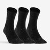 High sports socks rs 160 tri-pack - black