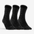 CHAUSSETTES DE SPORT HAUTES  RS 160 NOIR LOT DE 3