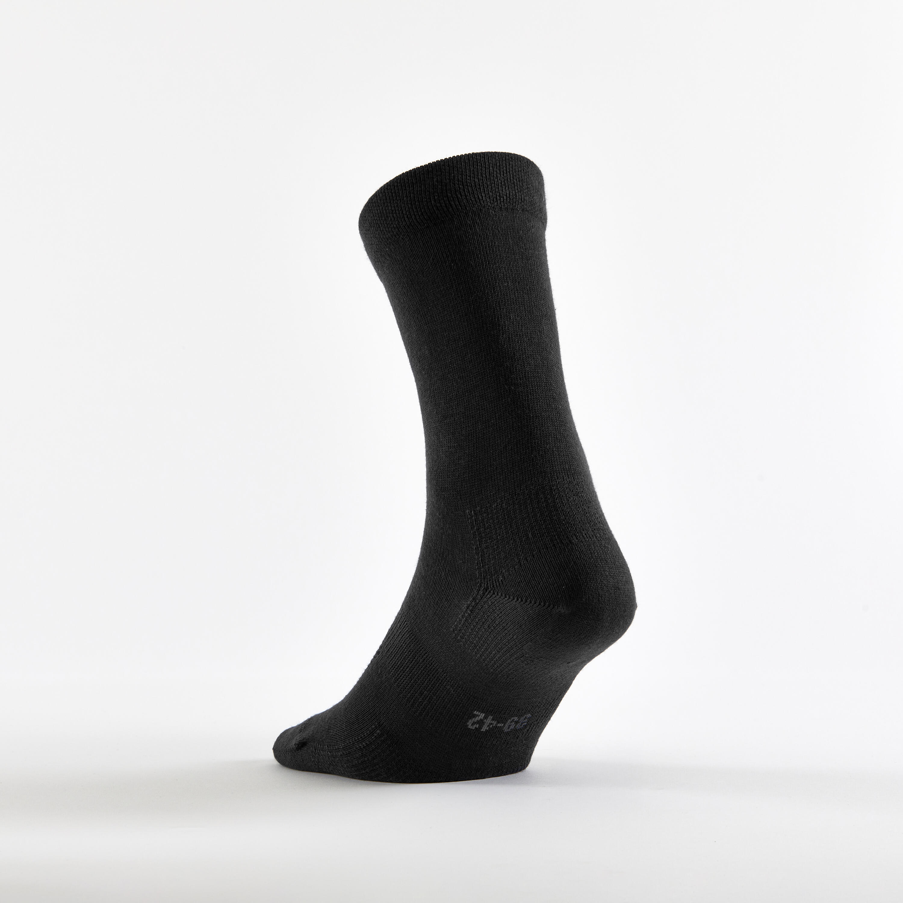 High sports socks rs 160 tri-pack - black