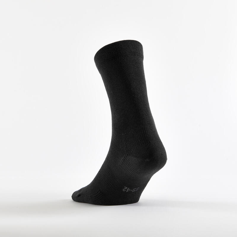 CHAUSSETTES DE SPORT HAUTES  RS 160 NOIR LOT DE 3