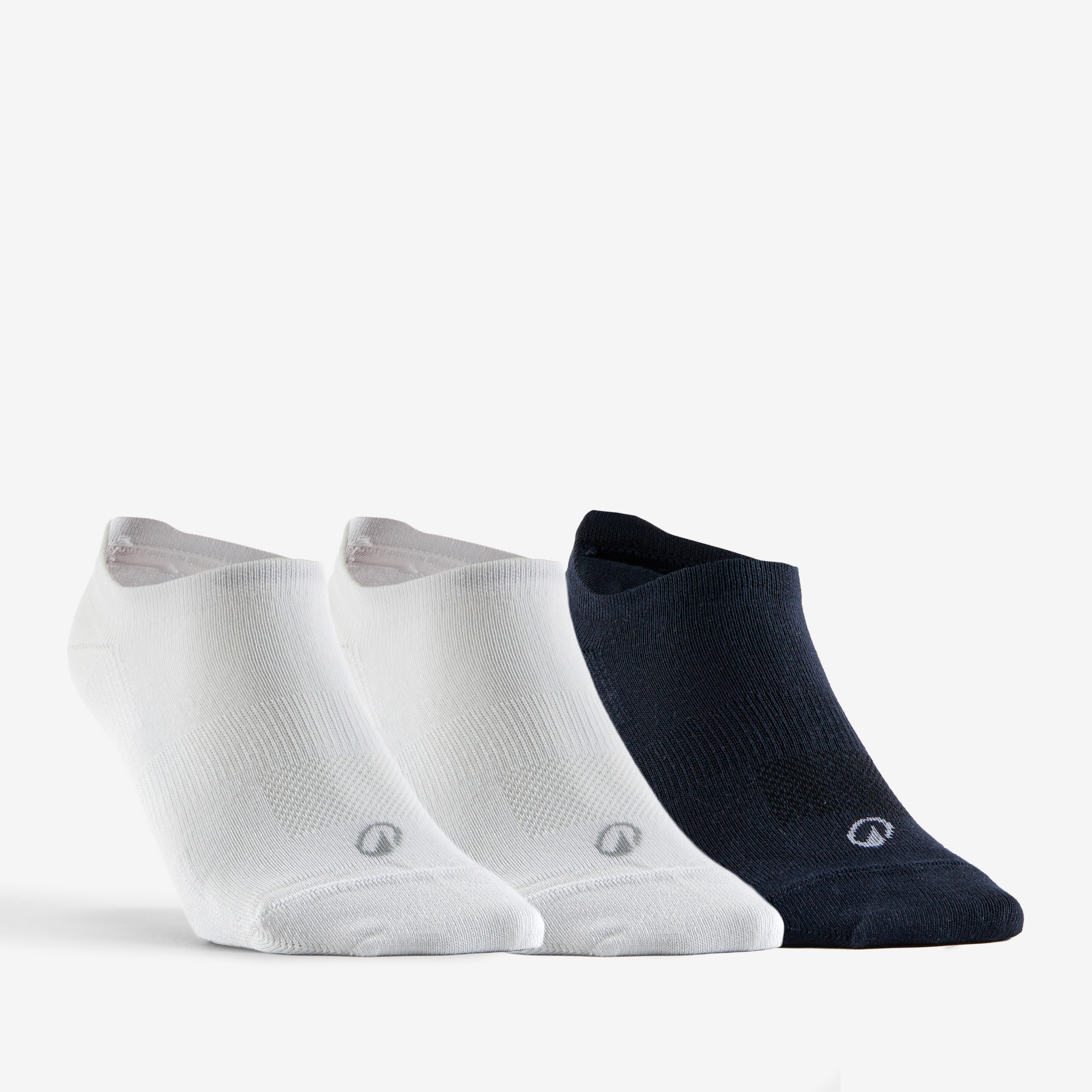 Chaussettes de sport basses rs 160 blanc noir lot de 3. - Tennis - Artengo- Clubs - Entreprises - Collectivités - Associations
