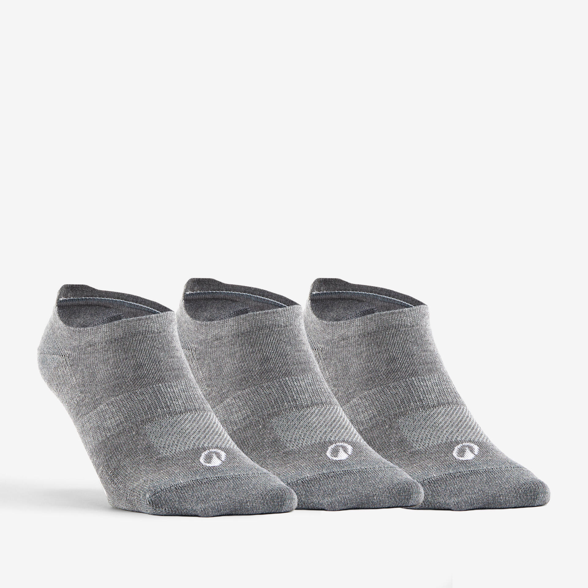 Chaussettes de sport basses lot de 3, rs 160 gris - - - ARTENGO-Decathlon PRO - Clubs - Entreprises - Collectivités - Associations
