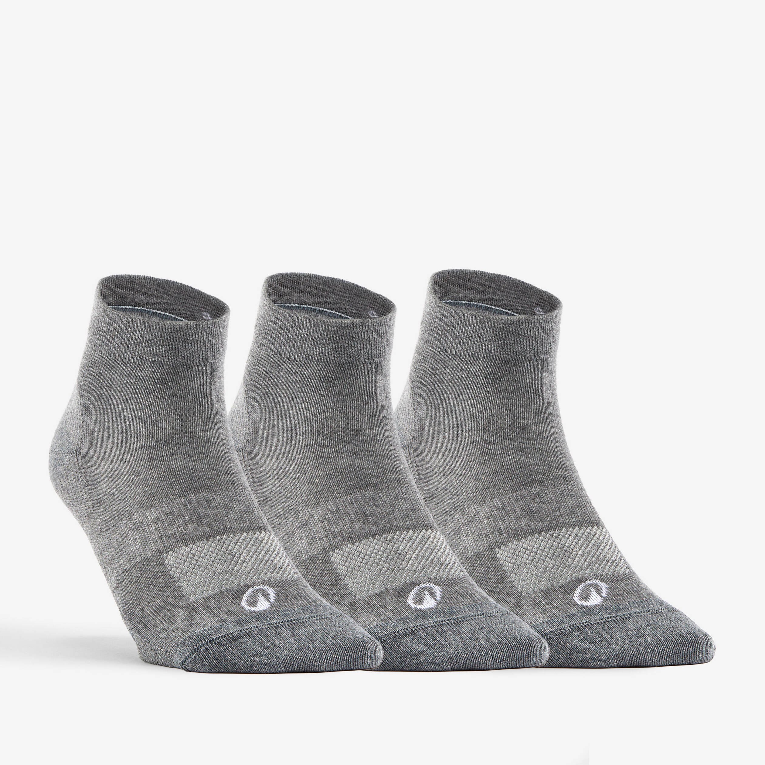 Mid Sports Socks RS160 Tri pack Dark Grey