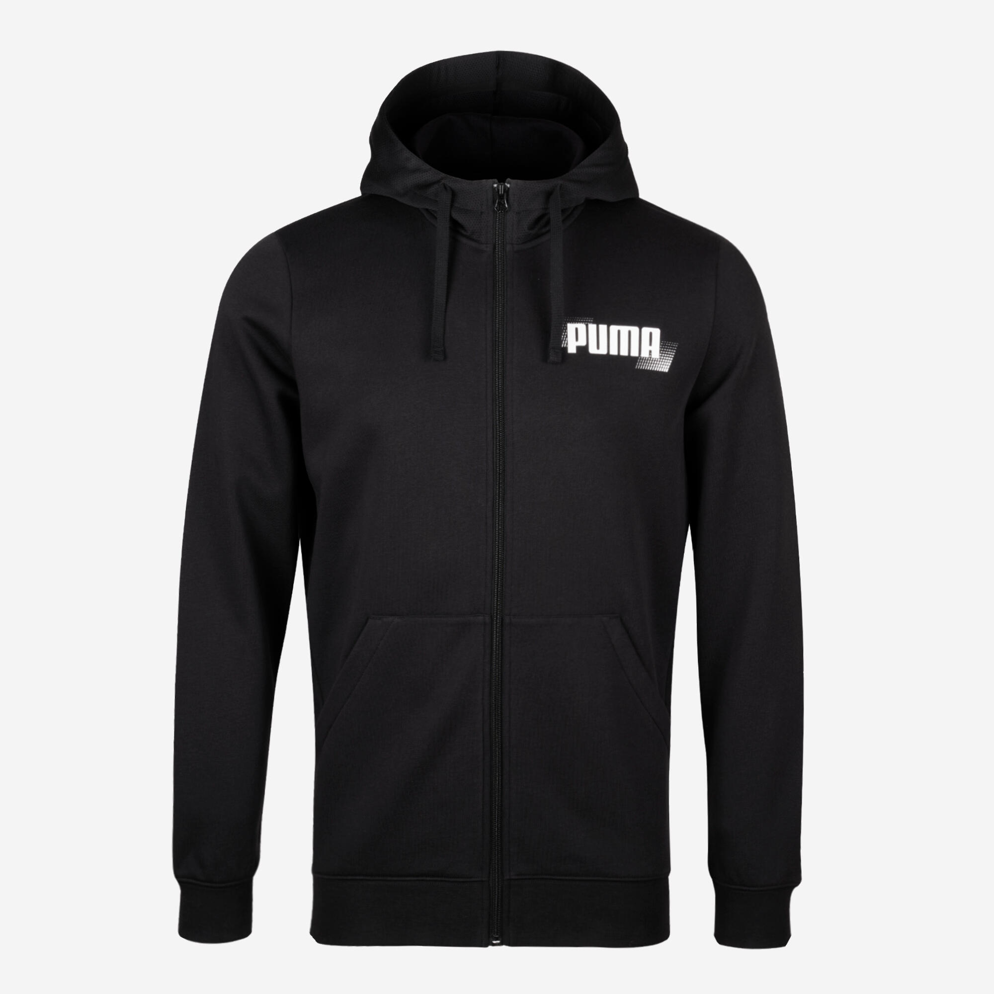 Sweat zippé de fitness homme, noir 11/11