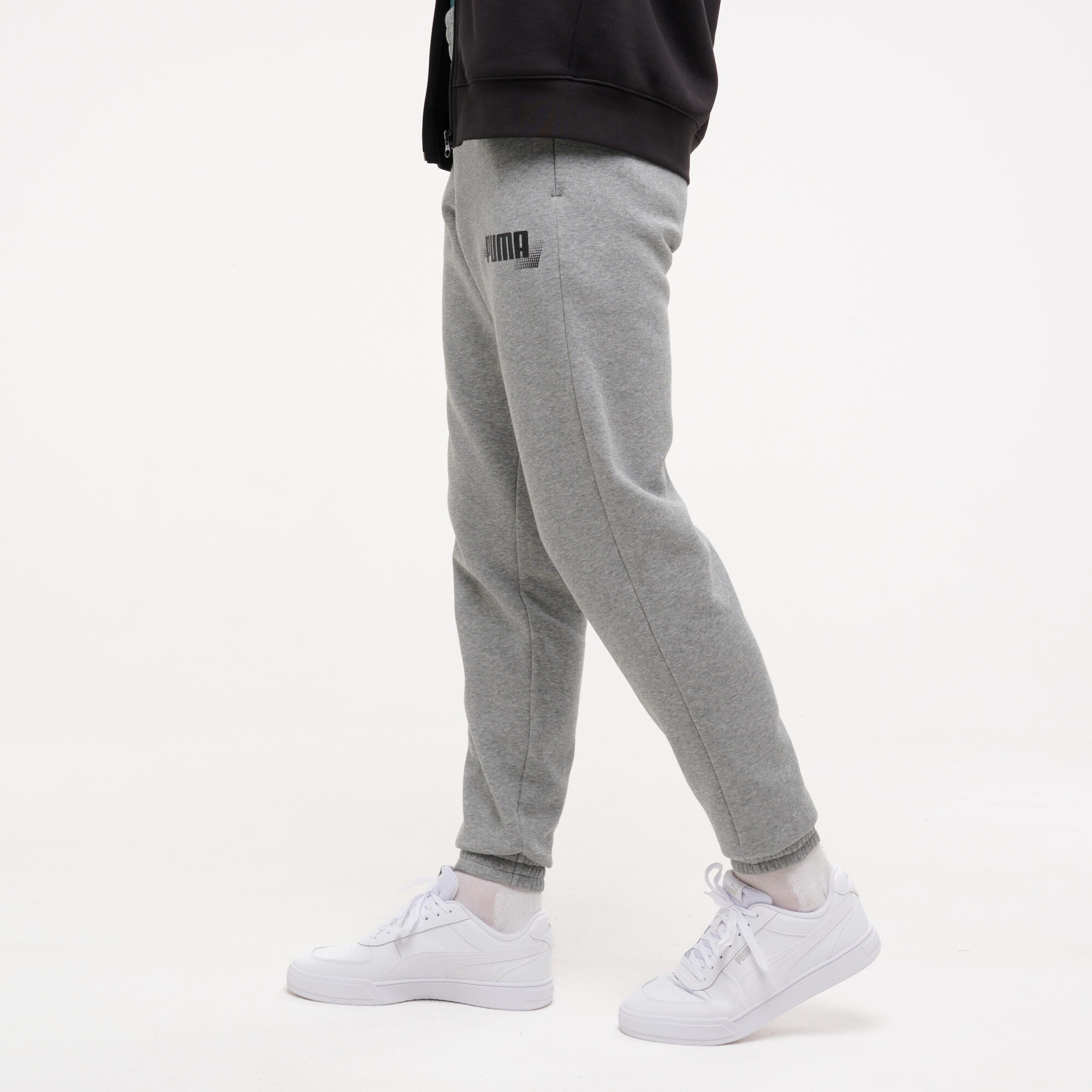 Pantalon de jogging fitness homme, gris 2/9