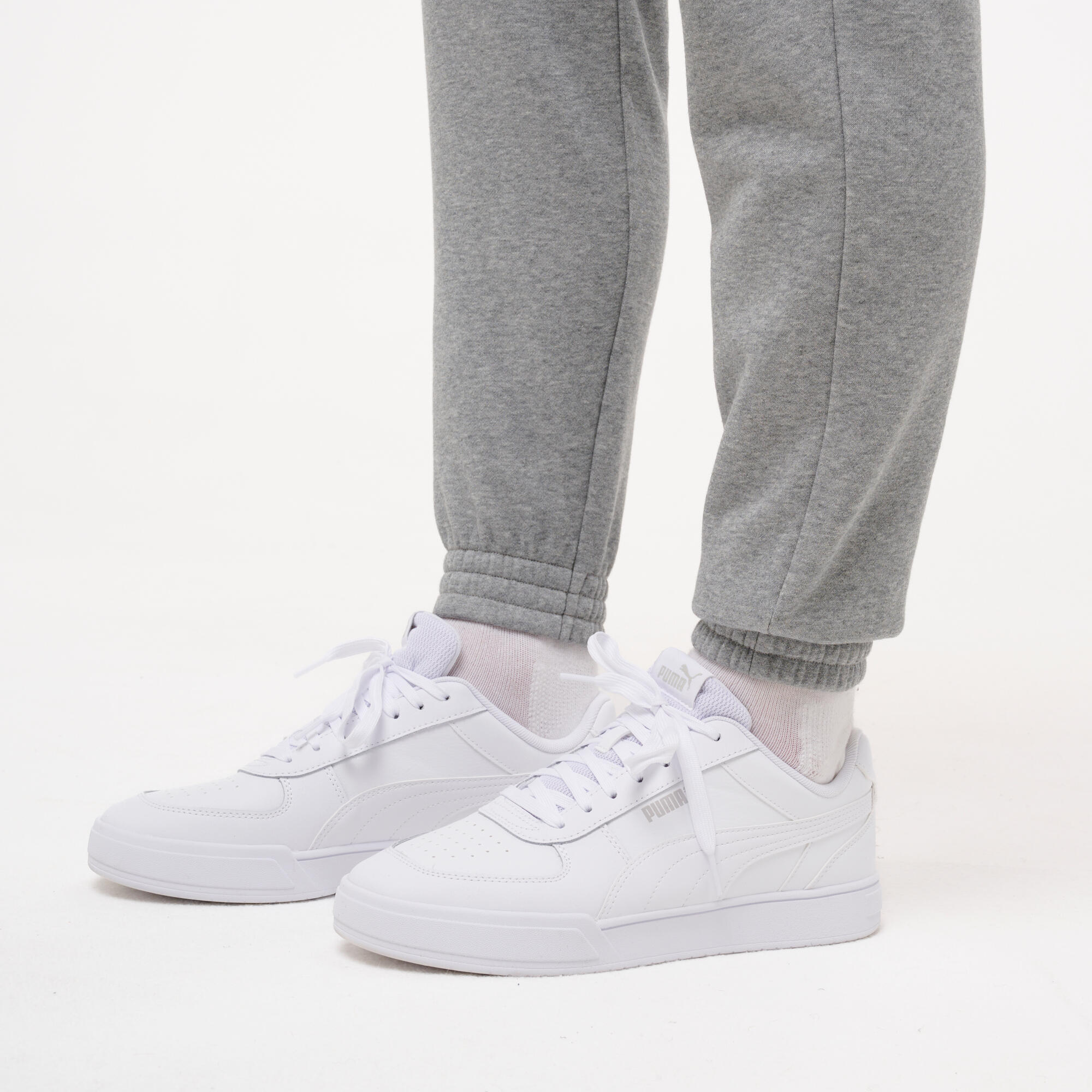 Pantalon de jogging fitness homme, gris 8/9