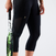 Legging tennis court dry femme - Corsaire dry HIP BALL noir