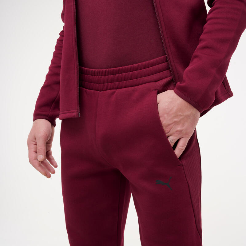 Pantalon fitness active Bordo Bărbați