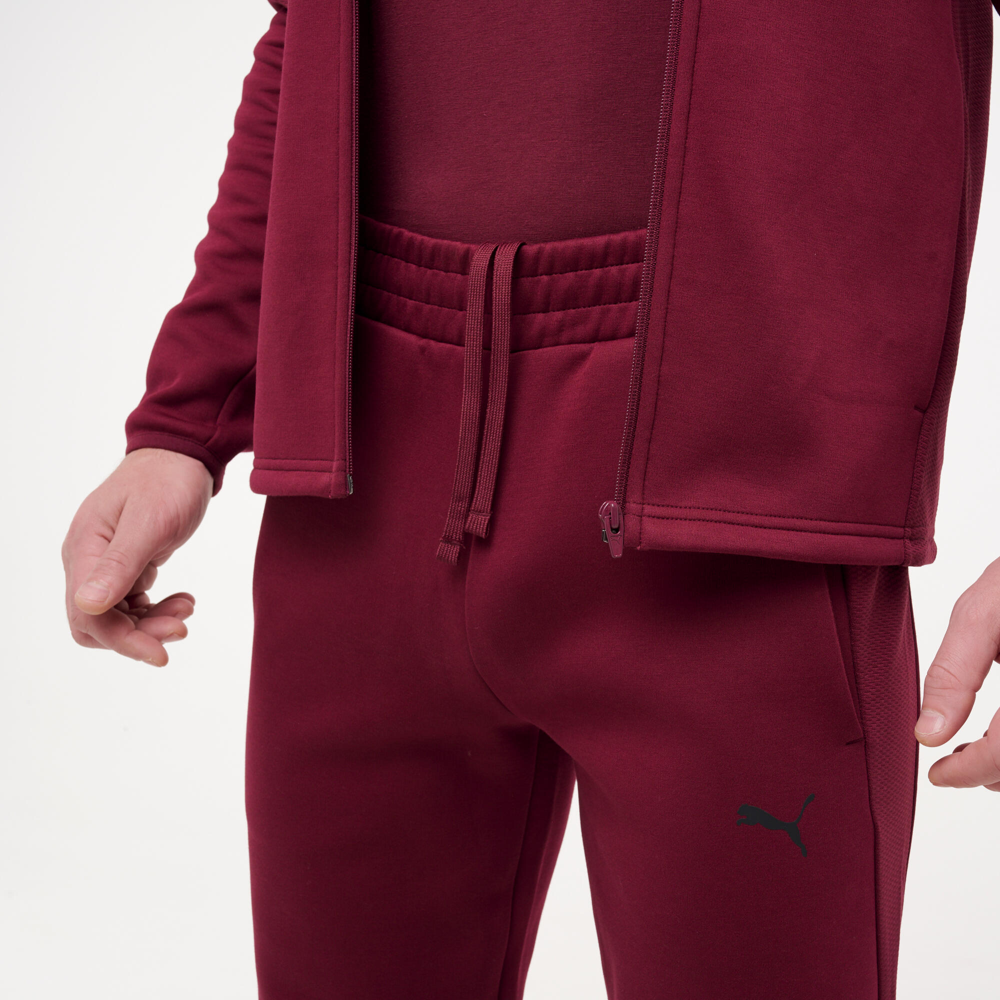 Pantalon de jogging active homme, bordeaux 4/8