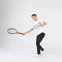 Men's Short-Sleeved Tennis T-Shirt Essential - White