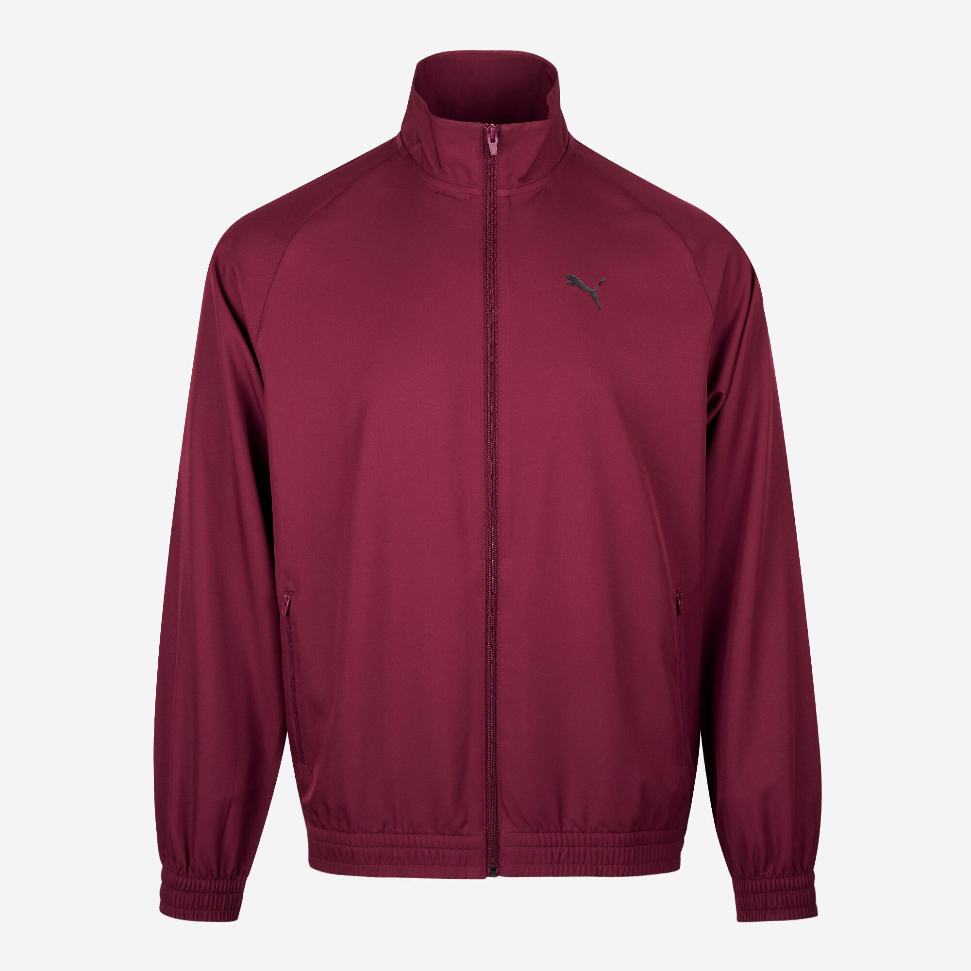 Woven vest heren bordeaux 9/9