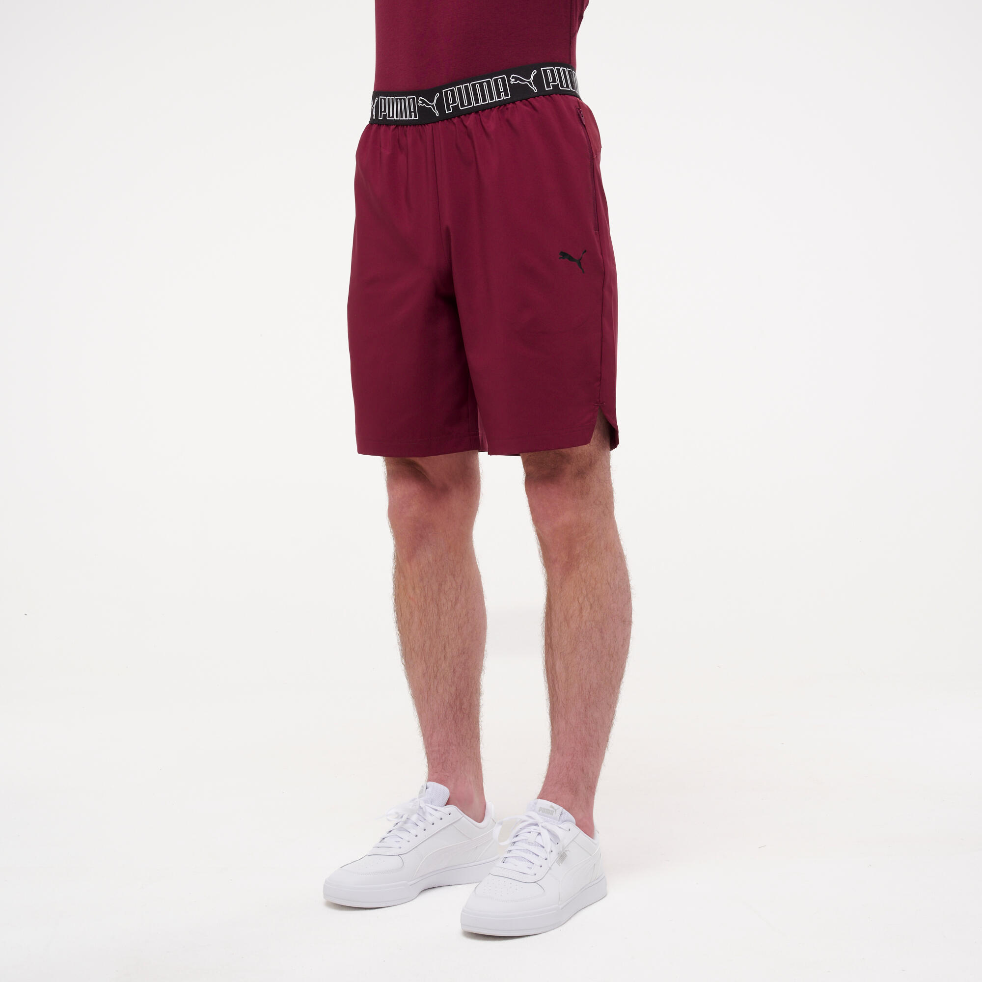 Short active homme, bordeaux 6/9