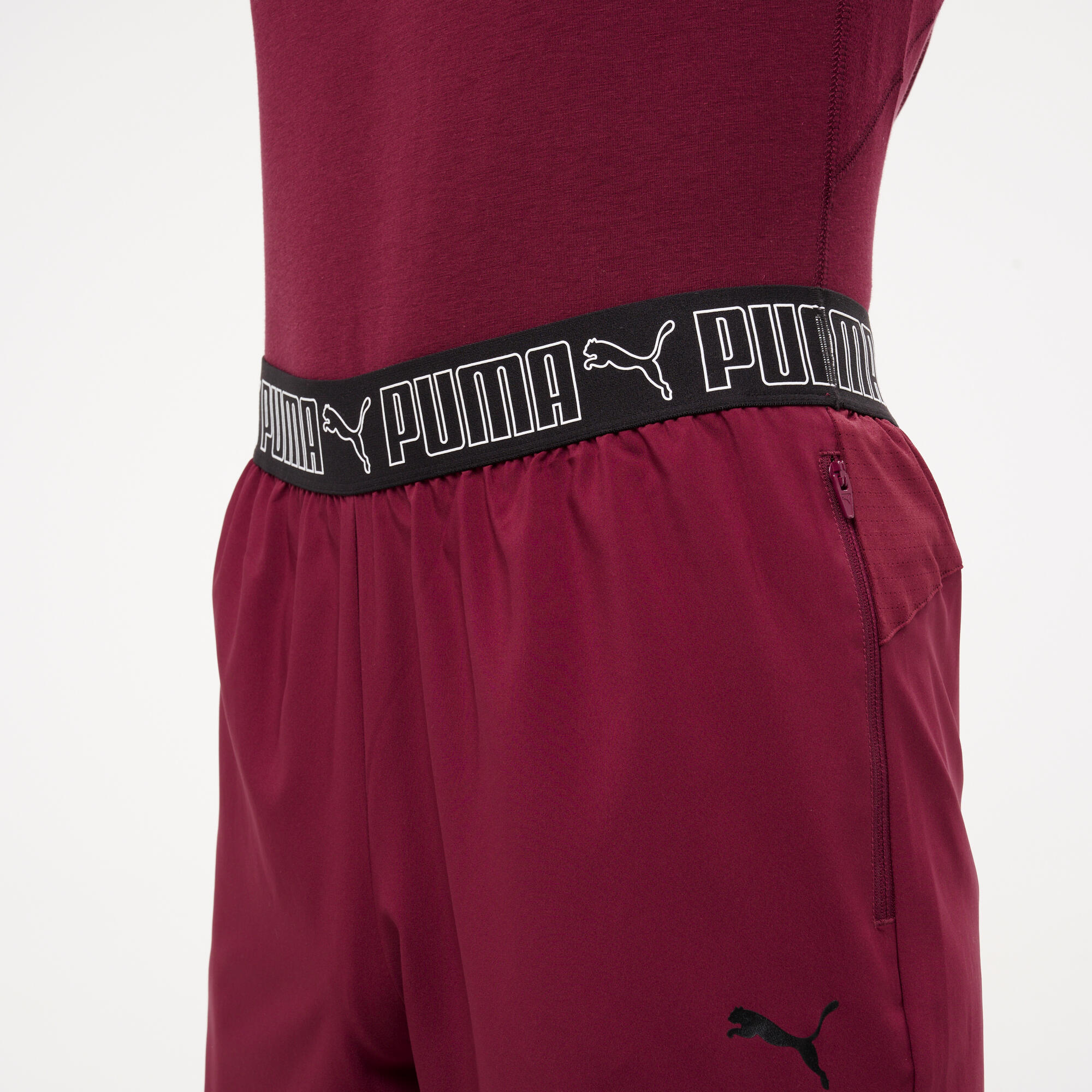 Short active homme, bordeaux 8/9