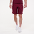 Short active homme, bordeaux