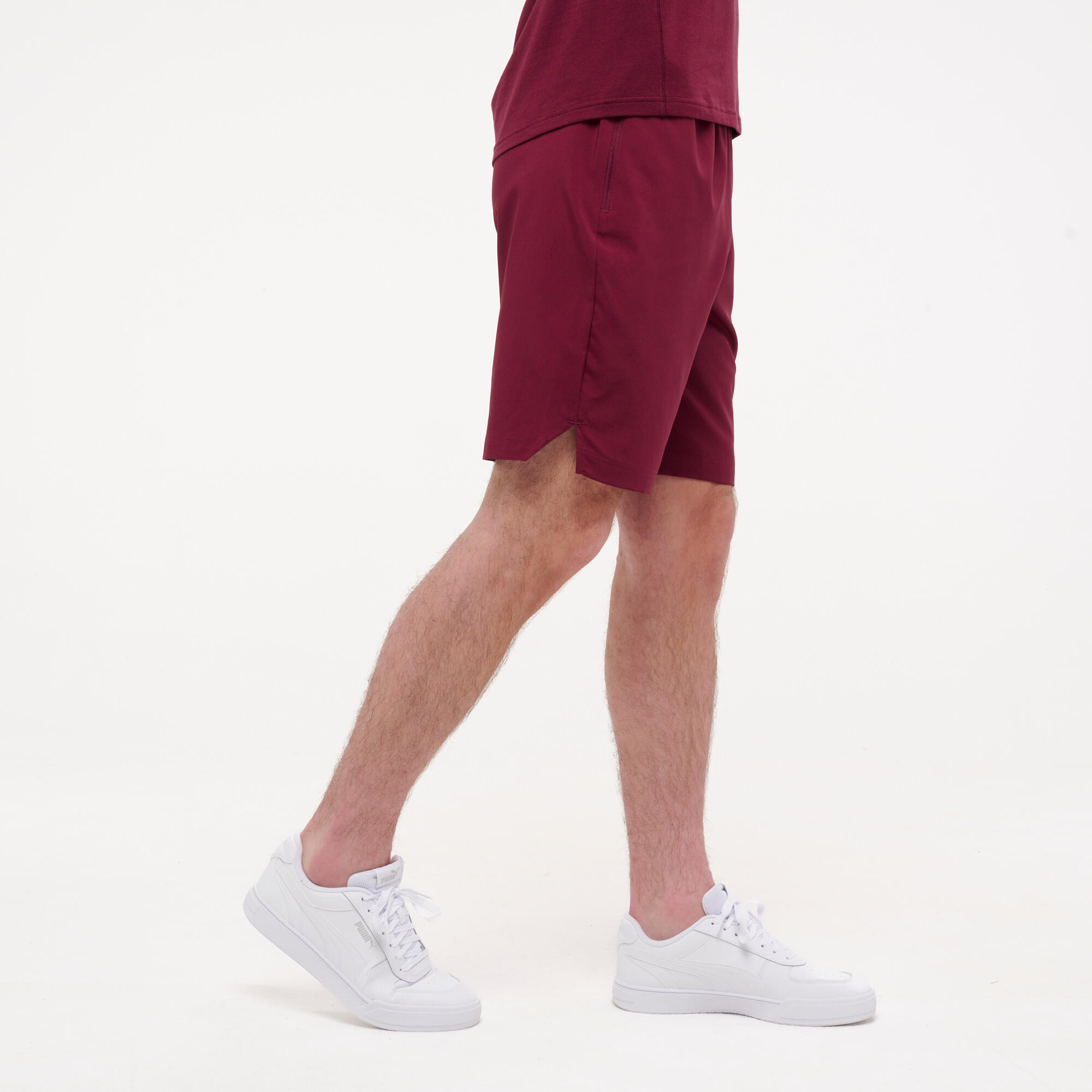 Short active homme, bordeaux 5/9