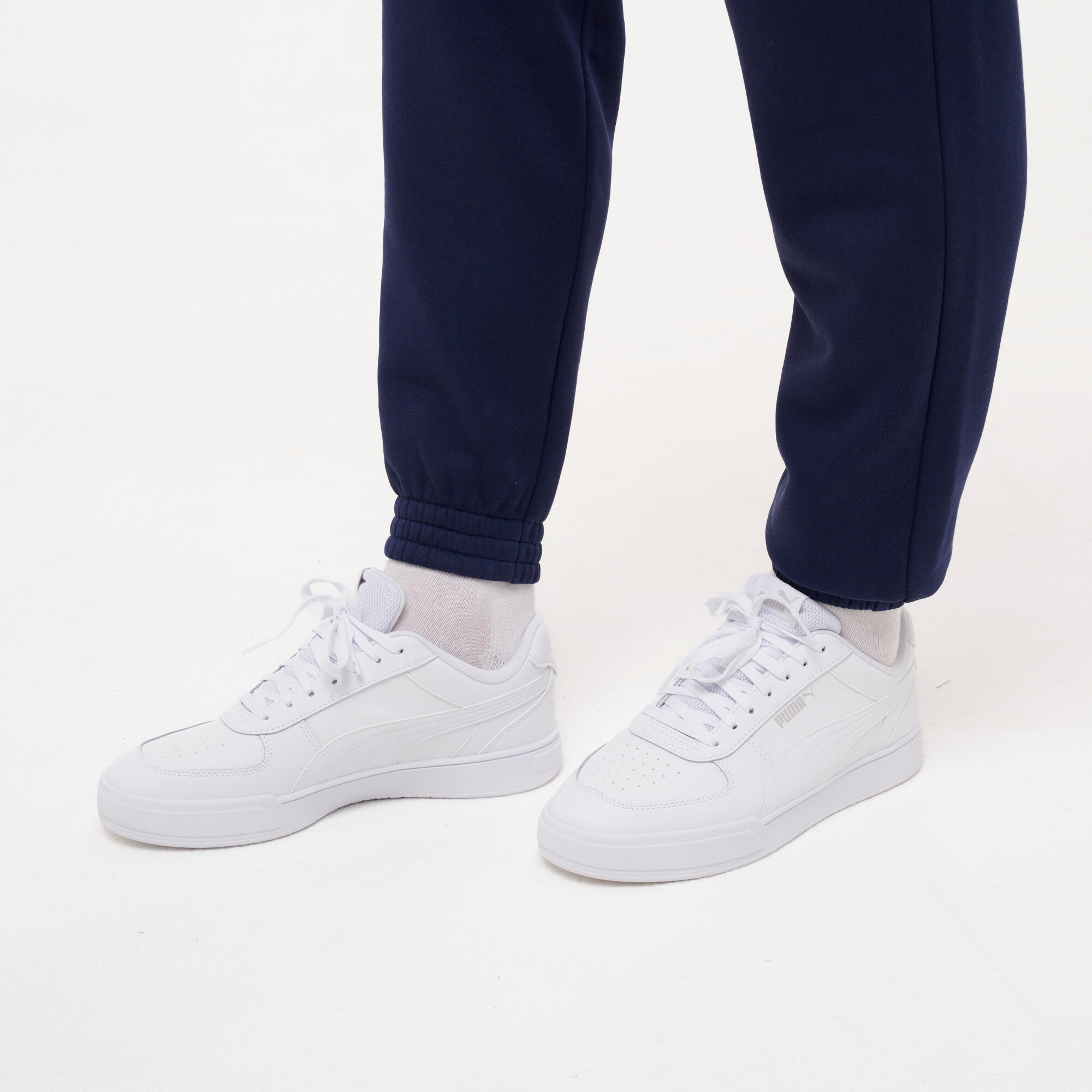 Men's Fitness Jogging Bottoms - Navy Blue 4/8