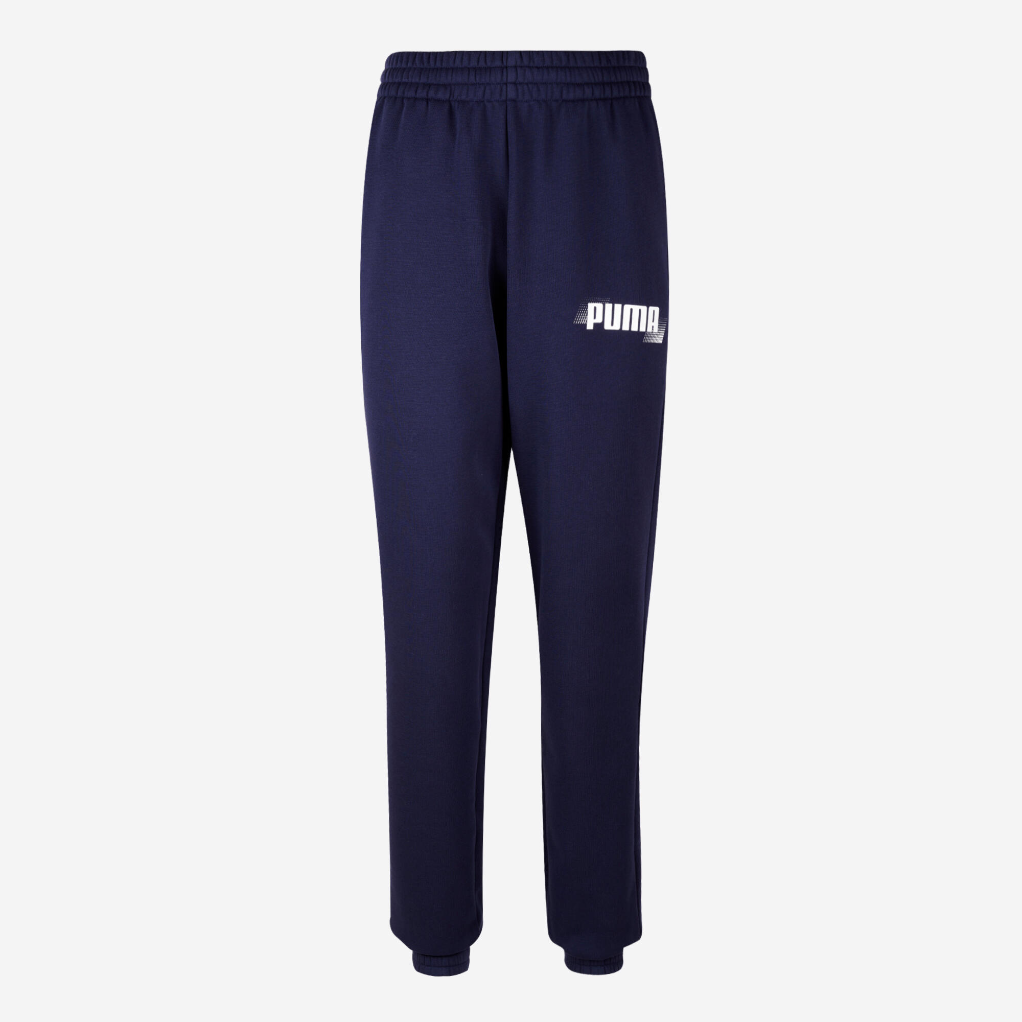 Pantaloni tuta Puma slim fit felpati blu PUMA Decathlon