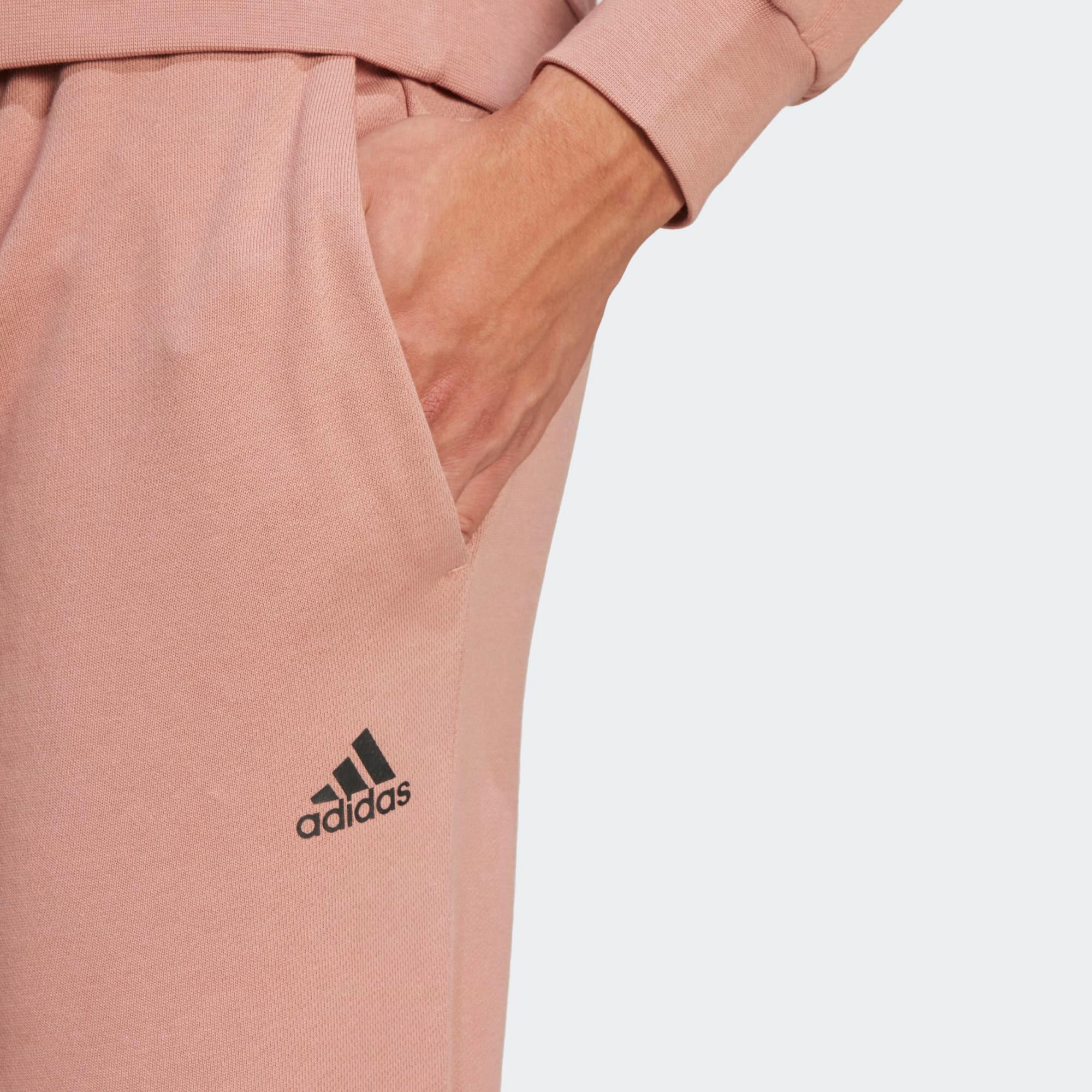 Joggingbroek voor heren katoen roze 4/5