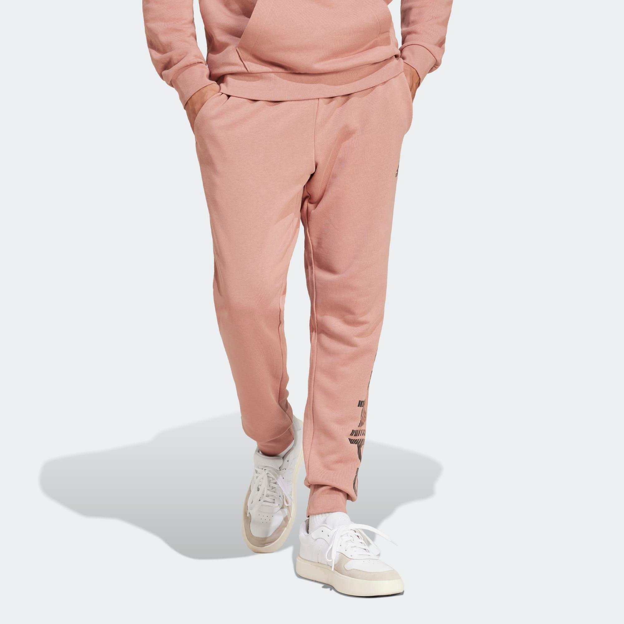 ADIDAS pánske fitness tepláky bavlnené tmavosivé 2XL