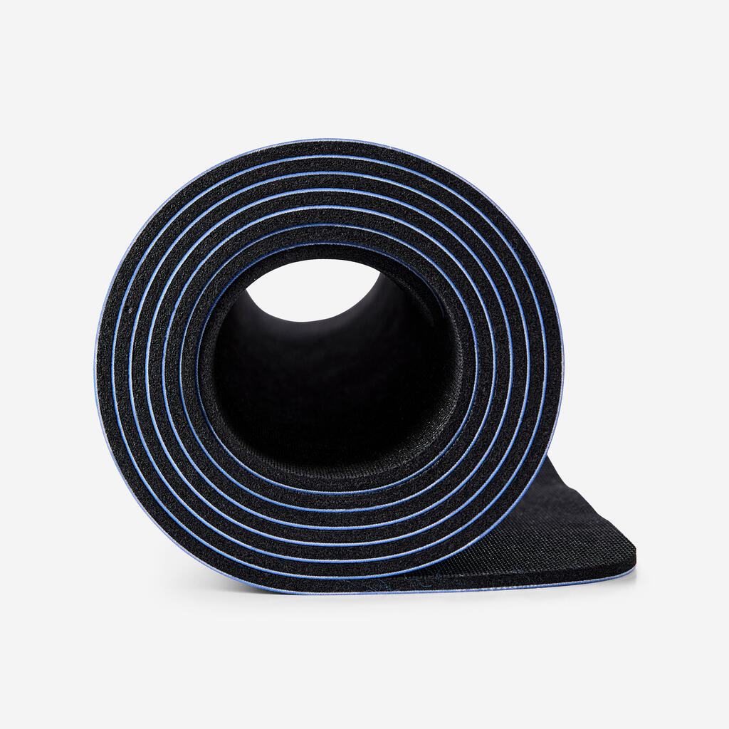 Tapete de yoga con grosor de 4 mm azul Grip+