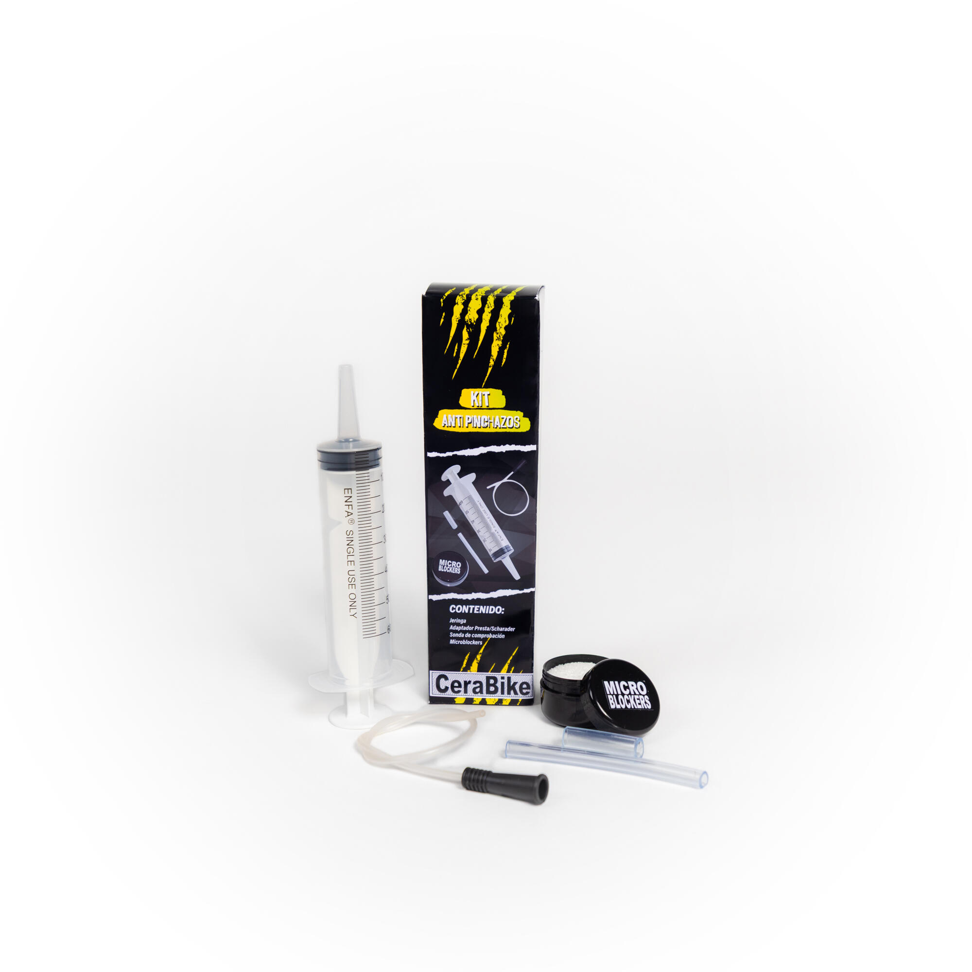 Líquido antipinchazos tubeless larga duración Cerabike 530ml 3/6