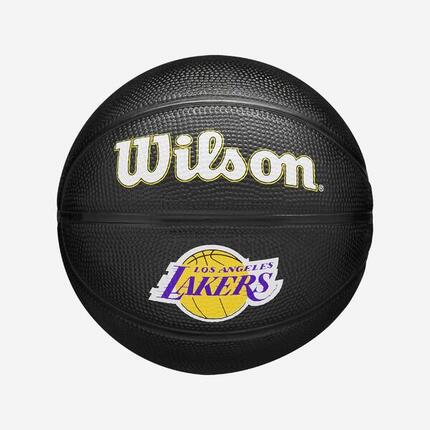 Ballon de basketball taille 3 - Wilson NBA Team Tribute Los Angeles Lakers noir