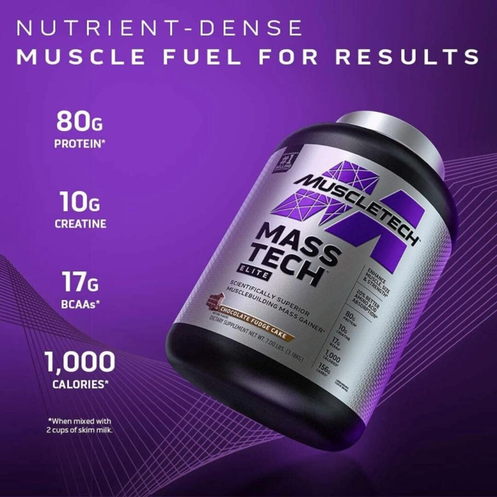 Mass-Tech 2.72 Kg Elite  Vanille