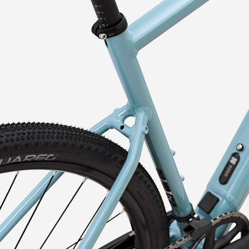 Vélo gravel électrique - E-GRVL AF HD Mahle X35 SRAM Apex 1x12 bleu