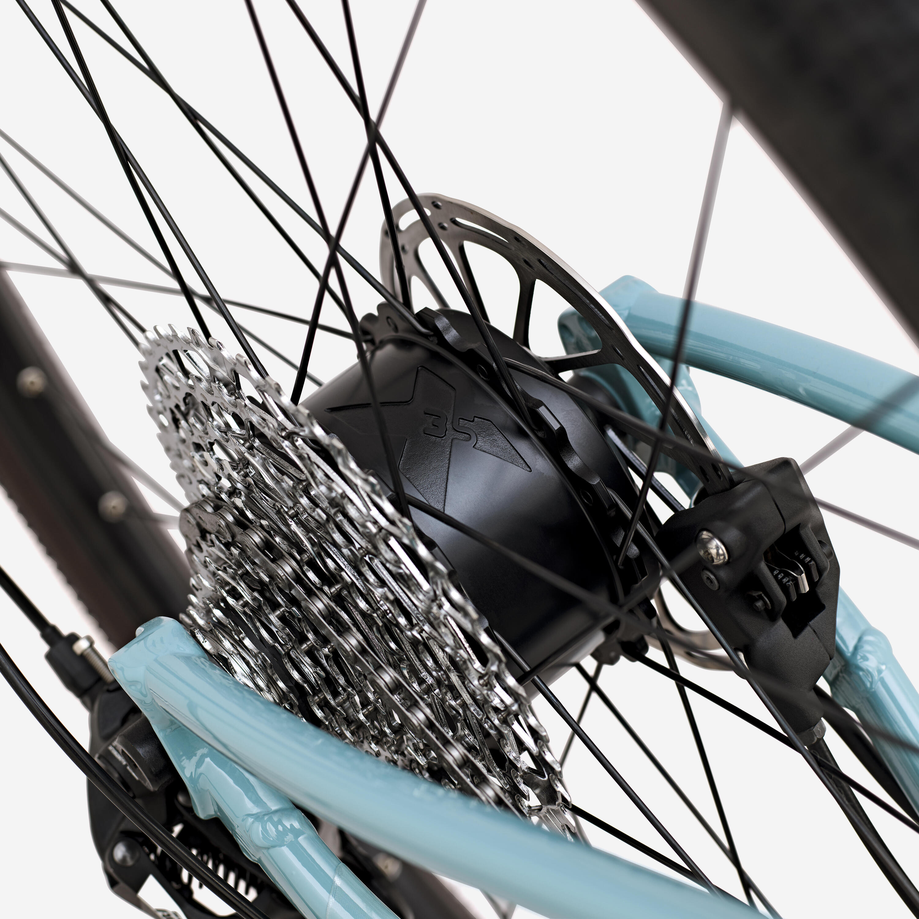 E-Gravelbike E-GRVL AF HD X35 SRAM Apex blau 