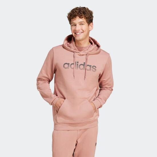 Hoodie Herren Baumwolle - hellrosa