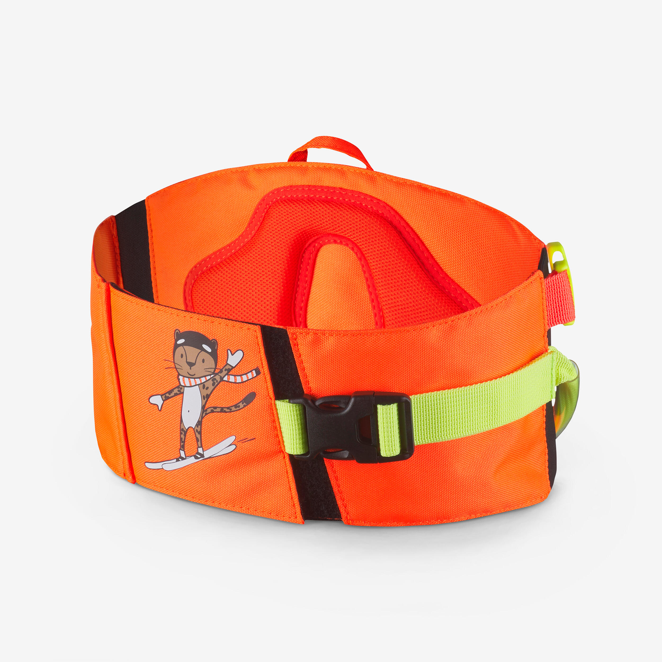 Verstellbare Ski-Lernhilfe Skiwiz Kinder Orange 5/6