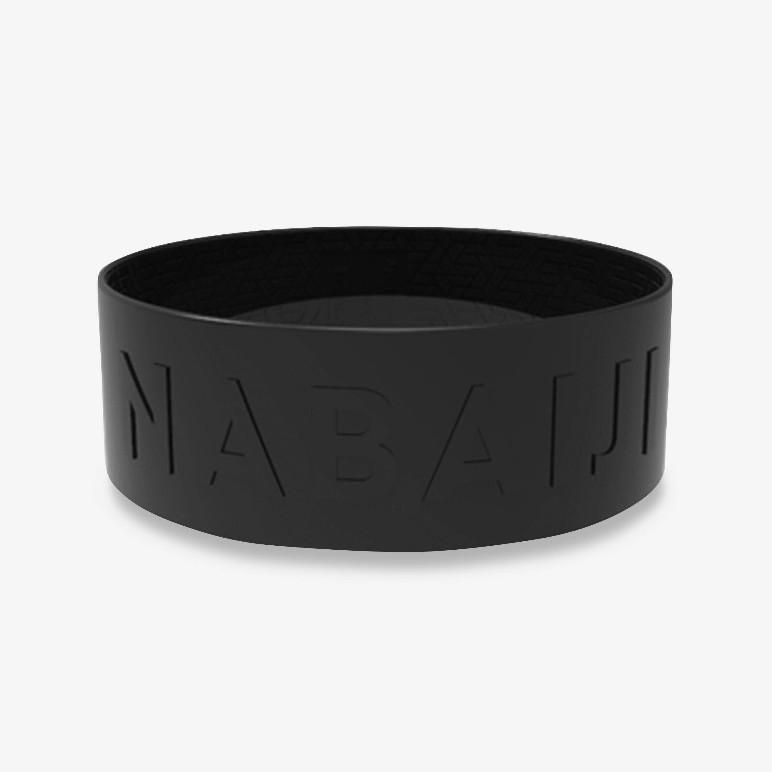 Swimming Training Ankle Band 900 Black -  1