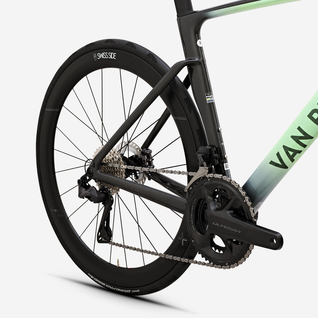 Rennrad Race RCR-R Pro CF Shimano Ultegra Di2 Powermeter Sorbet Flow 