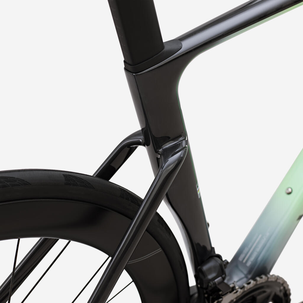 Rennrad Race RCR-R Pro CF Shimano Ultegra Di2 Powermeter Sorbet Flow 