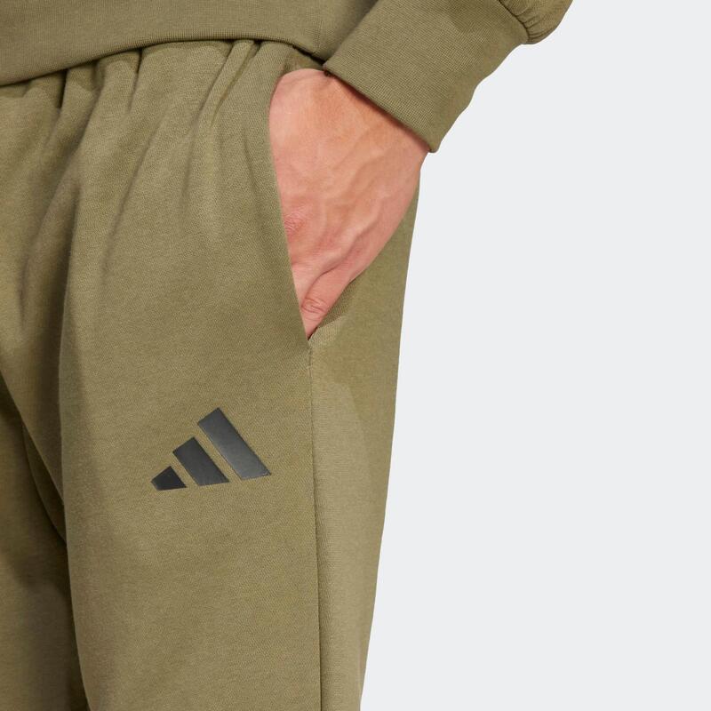 Pantalon Essentials Feelcozy ADIDAS Kaki Bărbați