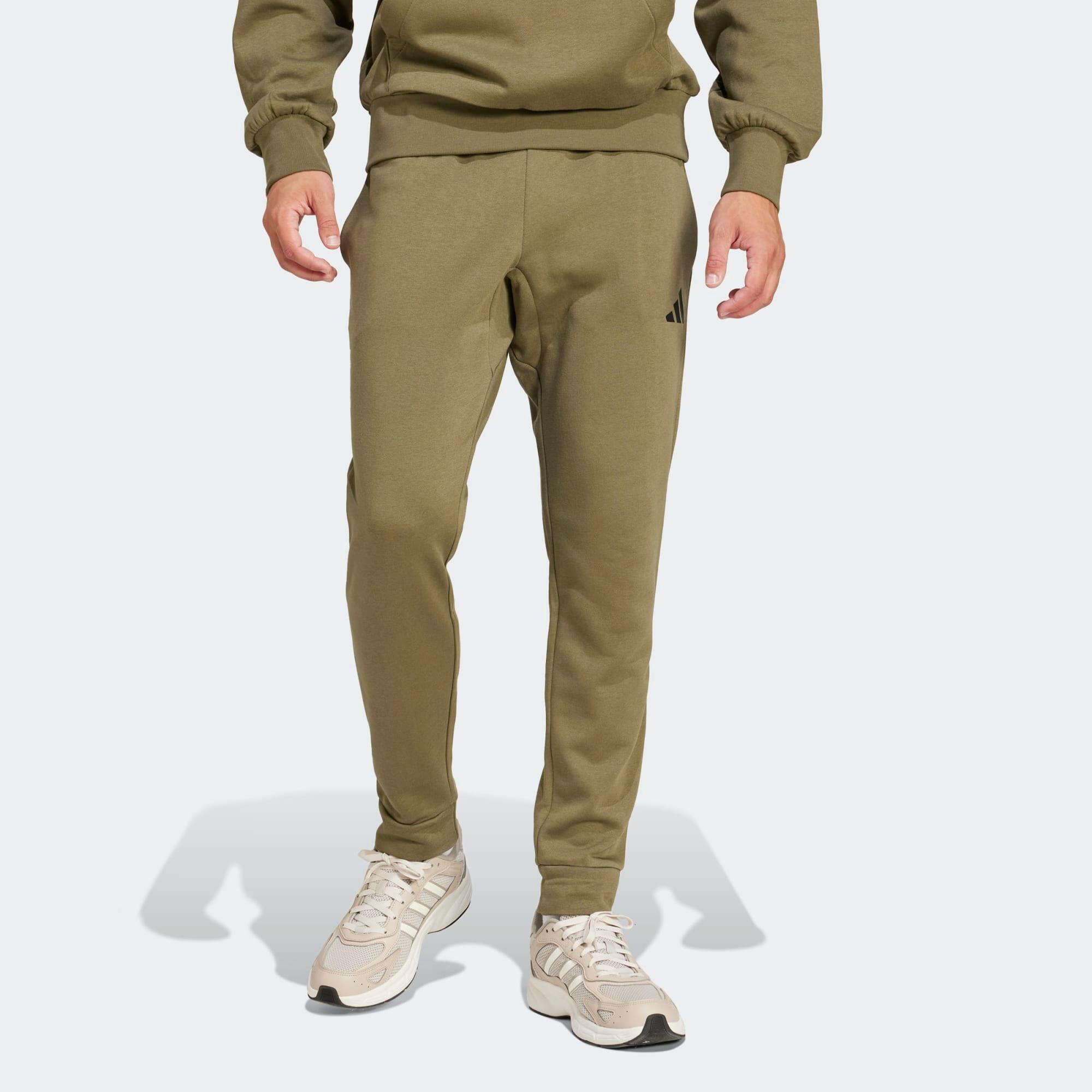 Calças de Fitness Homem ESSENTIAL FEELCOZY Caqui 3/6