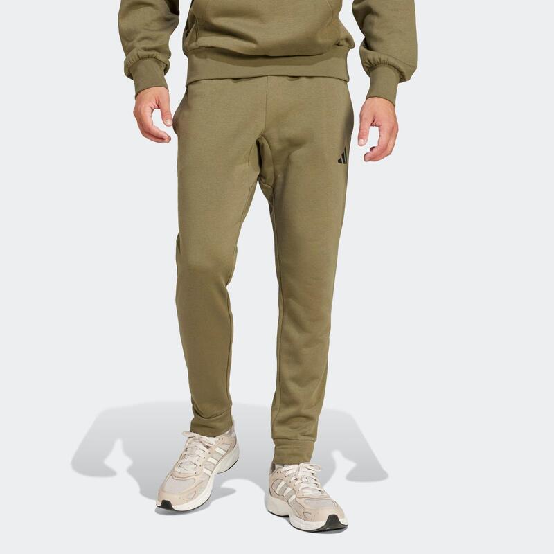 Pantalon Essentials Feelcozy ADIDAS Kaki Bărbați