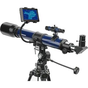 Telescopio Astronomico Skylux 70/700 Bresser Con adaptador para Smartphone - CD