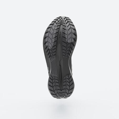 Кросівки чоловічі KIPRUN KIPCORE WR для бігу водонепроникні чорні