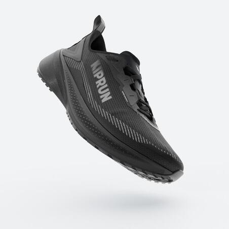 Кросівки чоловічі KIPRUN KIPCORE WR для бігу водонепроникні чорні