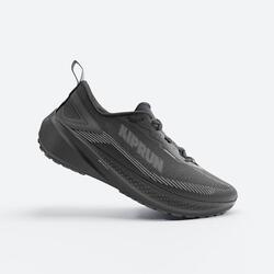 Chaussures running polyvalentes & déperlantes homme, Kiprun Cushion 500 WR noire