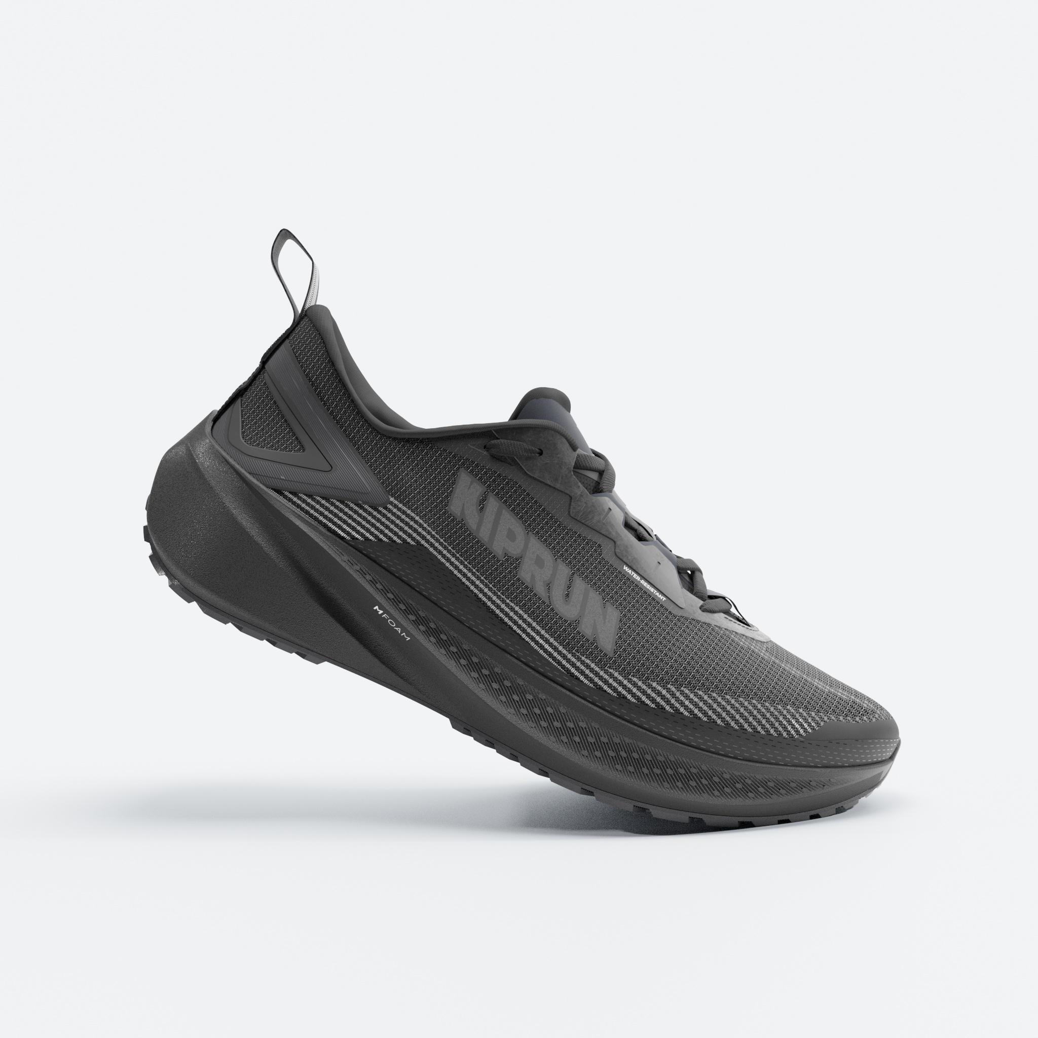 KIPRUN Kiprun Cushion 500 WR versatile men's running shoes-black