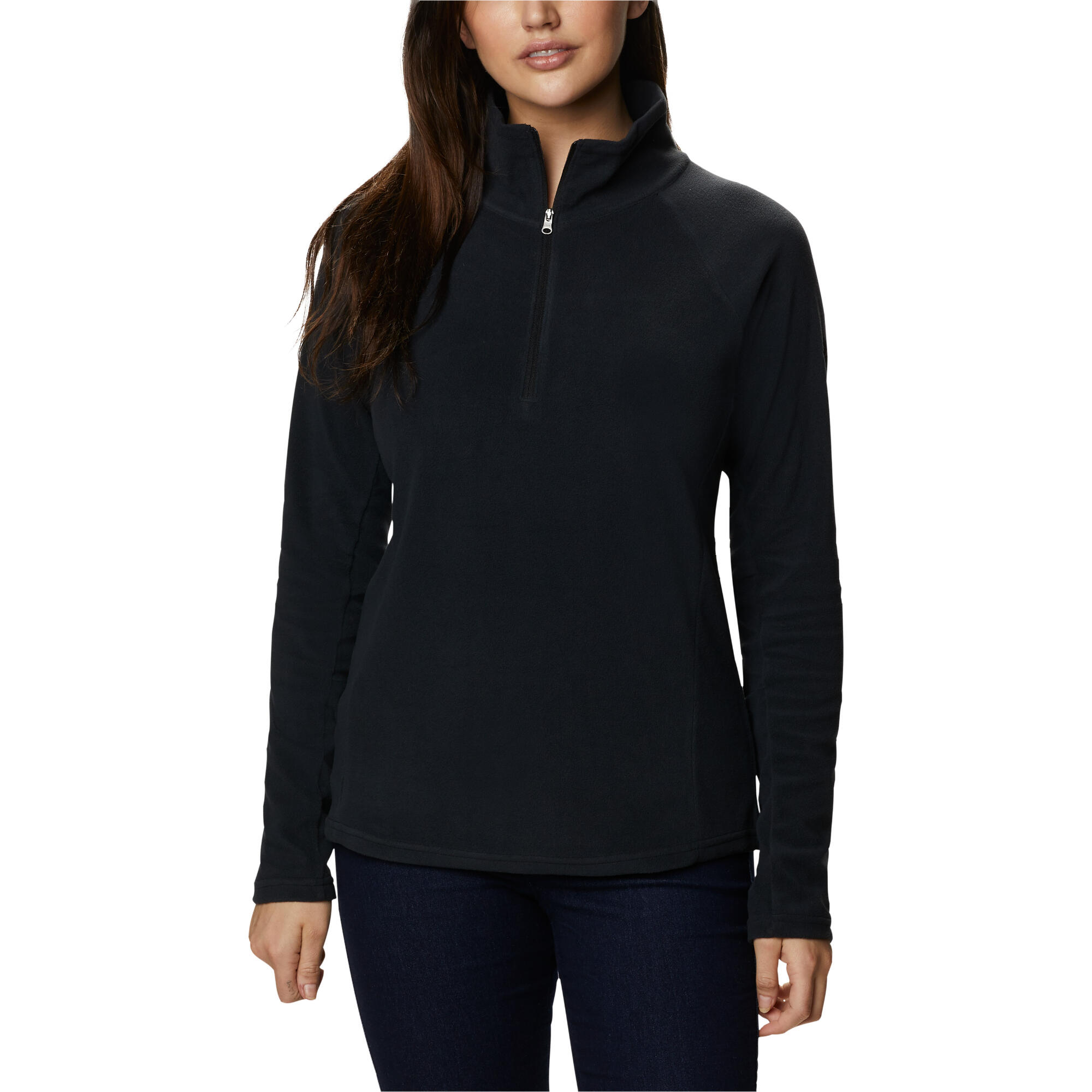 Columbia Womens Glacial IV Half Zip Jacket - Black