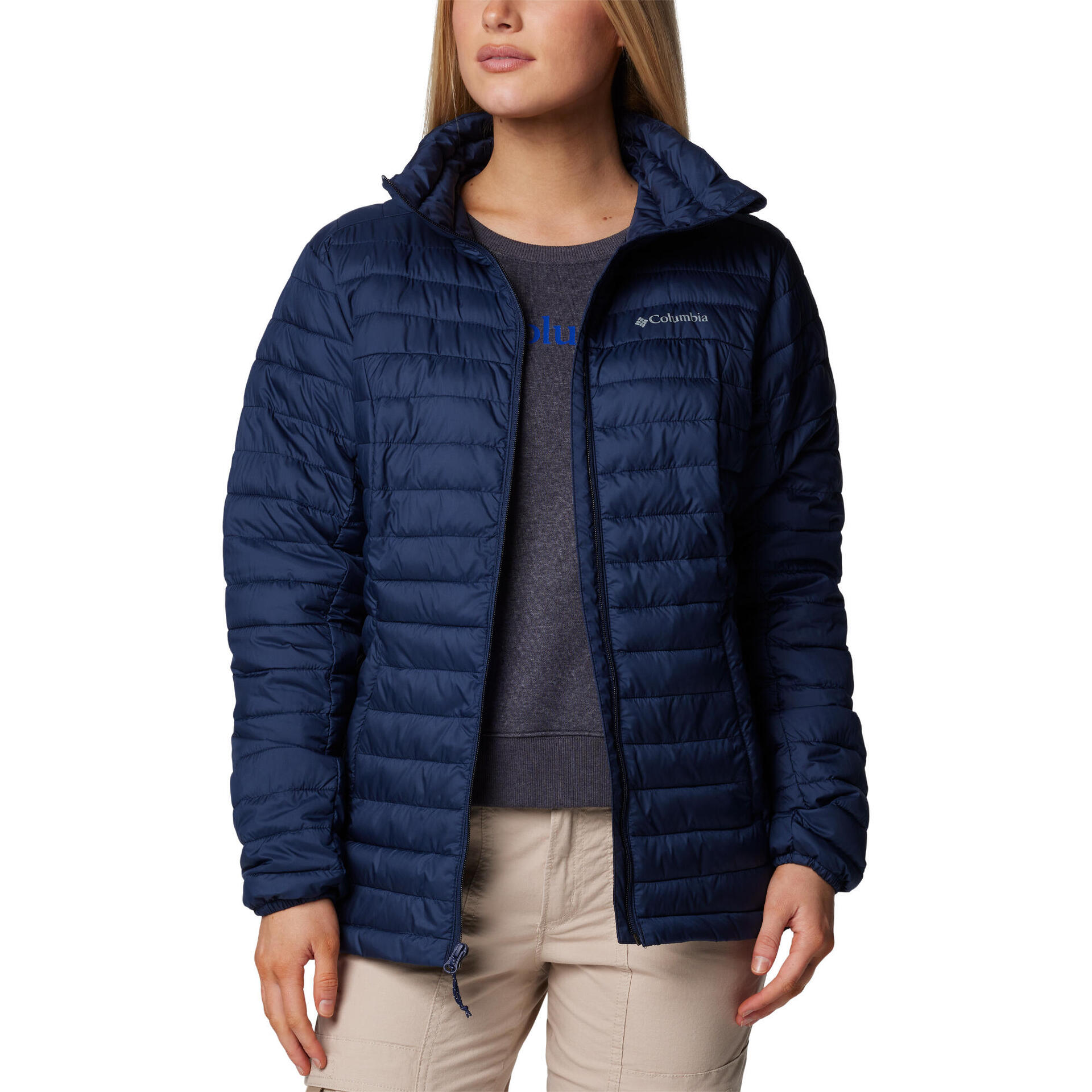 Columbia Womens Silver Falls II Insulated Jacket Collegiate Navy
