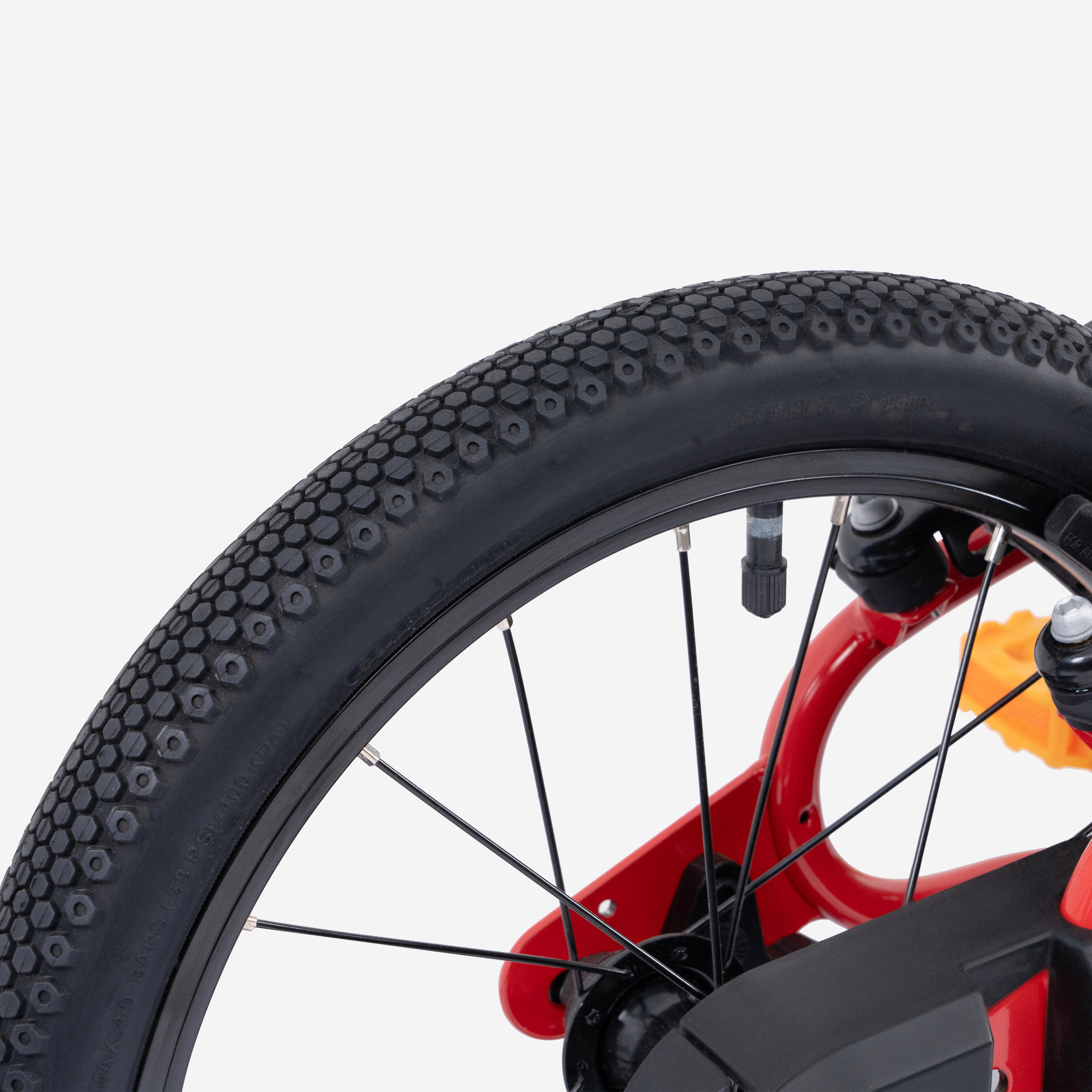 Vélo enfant 16 po, 500 Flamme Âge 4-6 ans - BTWIN