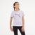T-shirt fille en coton, mauve